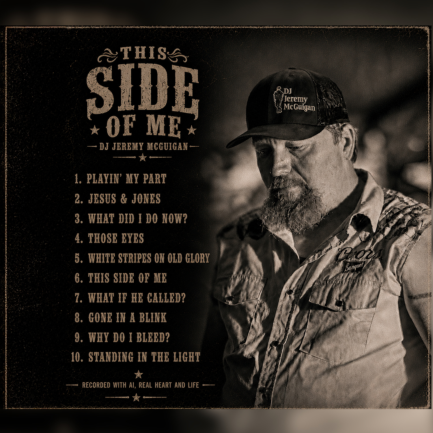 This Side of Me album artwork by DJ Jeremy McGuigan